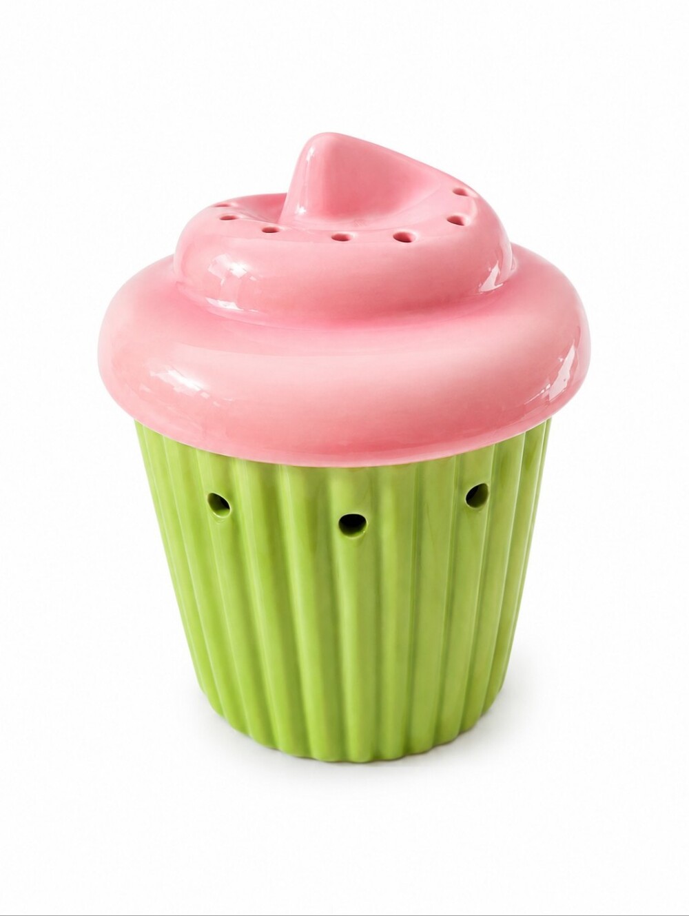 Scentsy Cupcake Warmer Green Pink Electric Night Light Replacement Dish Needed
